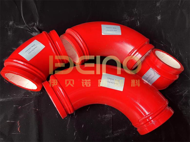 ZTA Ceramics Concrete Pump Pipeline Concrete Pump Reducer Pipe