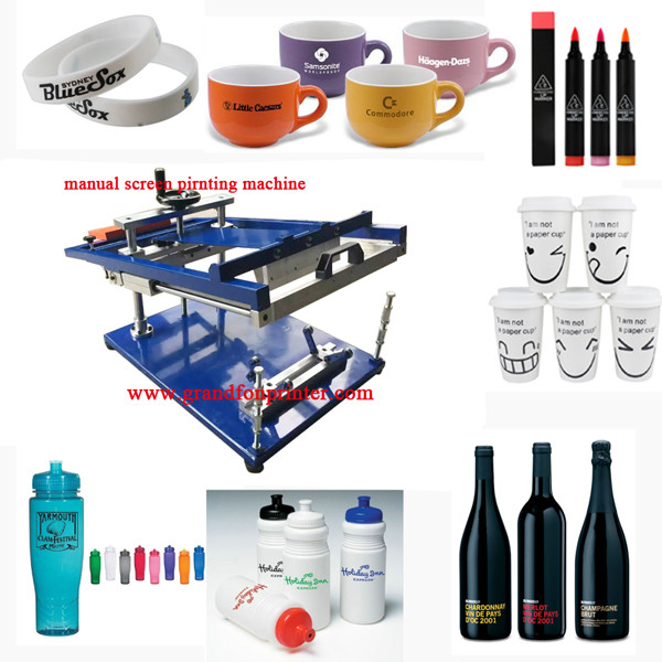 low cost best quality china manual cylindrical serigraphy printing machines