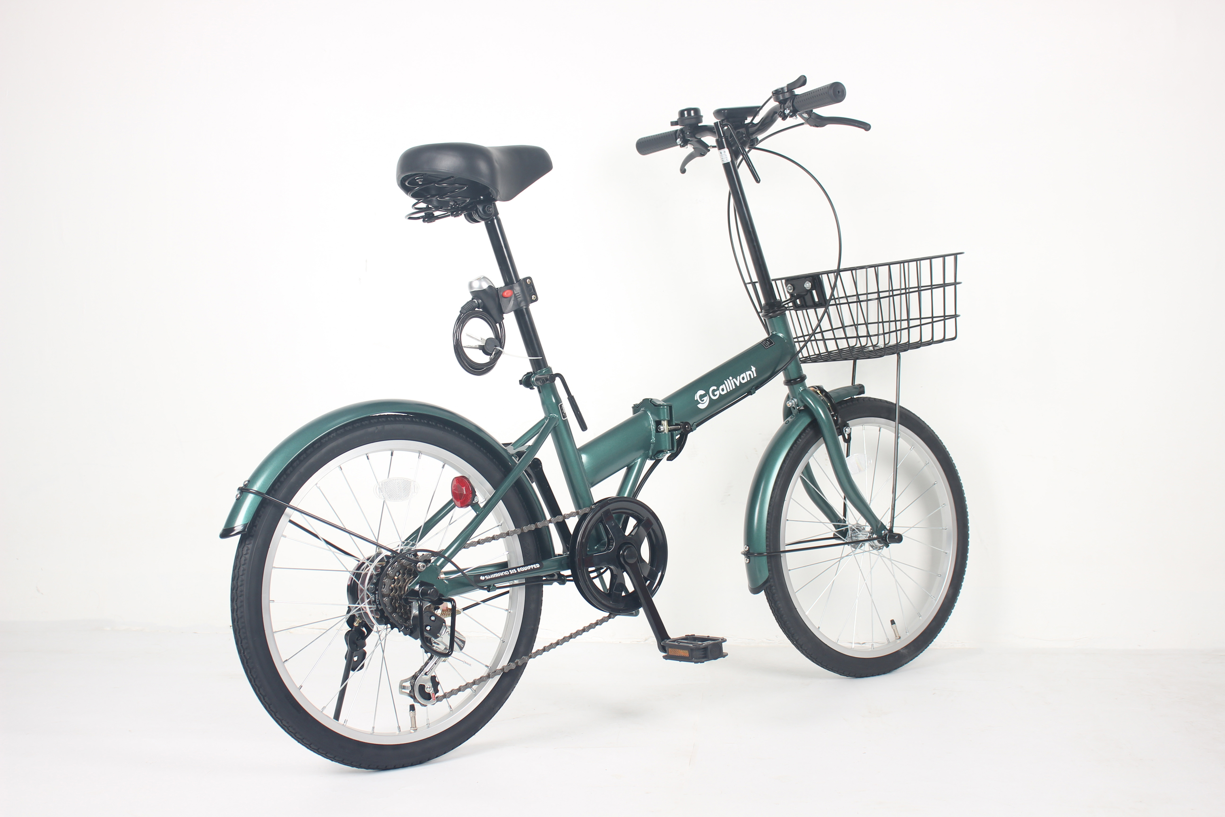 Shock Absorber Folding Road Bike With Antirust Chain And Intermediate Shock Absorption
