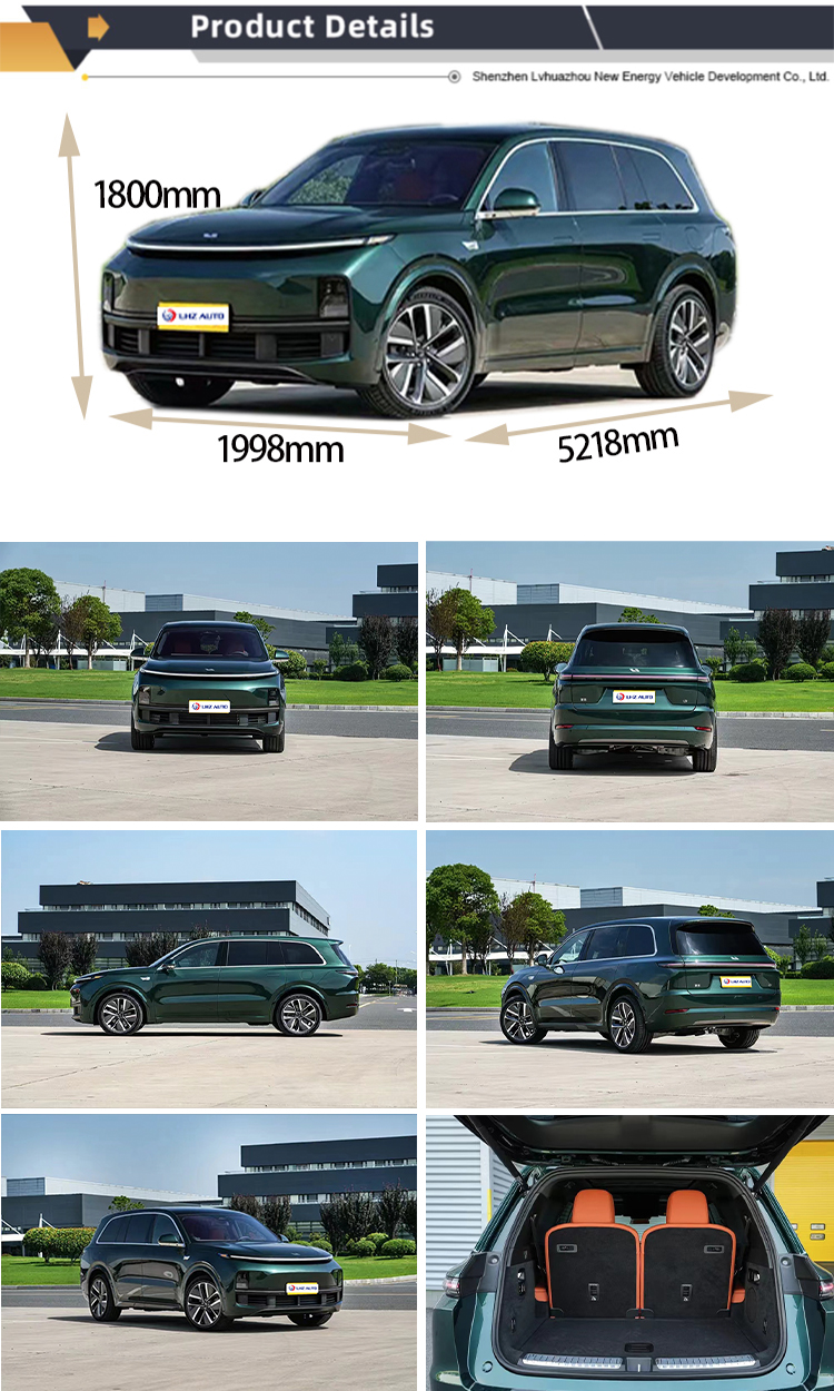 LiXiang L9 The Ultimate 8 Airbags Family SUV with Electric Driver's Seat Adjustment