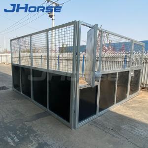 Wholesale Portable Square Pipe 10ft Horse Stable Panels from china suppliers