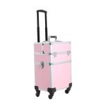 Rolling Makeup Train Case Hairdressing Trolley Stylist Beauty Salon Cosmetic