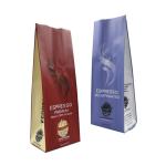 Topline Zipper Top Side Gusset Coffee Bag Packaging 50g-1kg Packaging Bag Brown