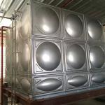 Sus304 Insulated Storage Tank , Factory / Airport 1000 Litre Square Water Tank