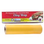 Custom Soft PE PVC Kitchen Cling Wrap Food Grade Plastic Fresh Keeping Cling