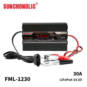Wholesale 30A Lithium Battery Charger Smart Digital Display Intput 250V Lithium Battery Charger 12v from china suppliers