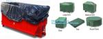 PE Woven Tarpaulin Container Liner Bag, container cover, drawsting Jumbo bags,