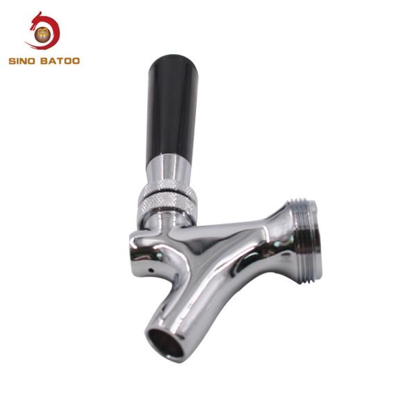 Well Pouring Beer Keg Faucet , Draft Beer Tap Faucet Fits For American Beer