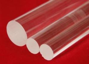 Wholesale Custom Clear Fused Quartz Glass Light Guide Rod High Corrosion Resistance from china suppliers