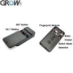 Grow K236-A DC6V 4*AAA Fingerprint Control Board with Battery Case