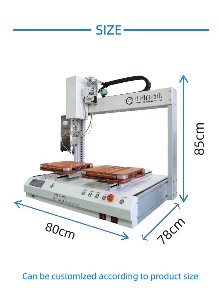 4 Axis Automated Soldering Machine For PCB Board Solder Robot