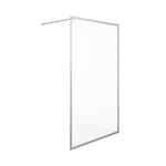 Convenient 6mm Tempered Glass Shower Enclosures 100x1950mm