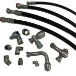 Excavator Hydraulic Hose and Fittings High Pressure Portable Hydraulic Parts