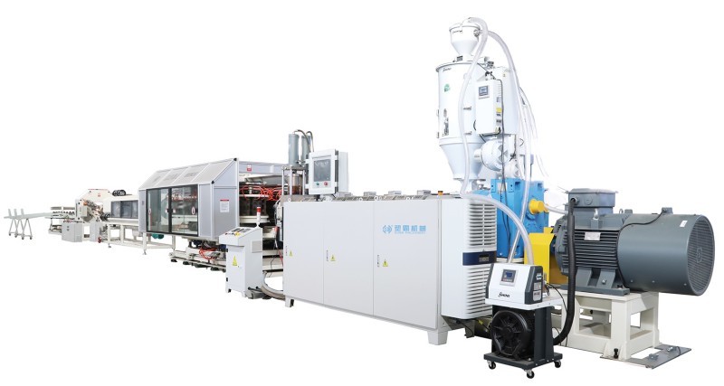 Double Wall HDPE Pipe Production Line Drainage Sewage Corrugated Pipe Machinery