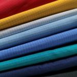 4mm Grid Blue Dust Free Washable ESD Antistaic Fabric 65% Polyester 33% Cotton
