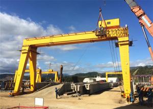 Wholesale Outdoor Indoor Electric Trolley Double Girder Gantry Crane Track Mounted from china suppliers
