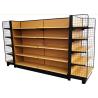 Buy cheap Double Sided Supermarket Display Shelving With LED Light 65Kg Capacity from wholesalers