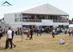 500 People Marquee Tents 20m * 50m With Glass Wall / Door For Parties