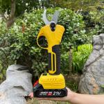 21V 28mm Electric Pruner Battery Pruning Shear Pruner Branches Cutter Cordless