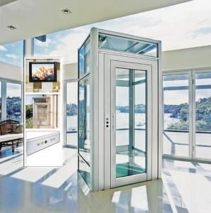 Wholesale Side Opening Personal Home Elevators Glass Type Residential Villa Elevator from china suppliers