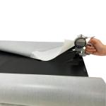 Black TPU Hot Melt Adhesive Film 0.18mm Thickness 150cm Width Fabric Adhesive