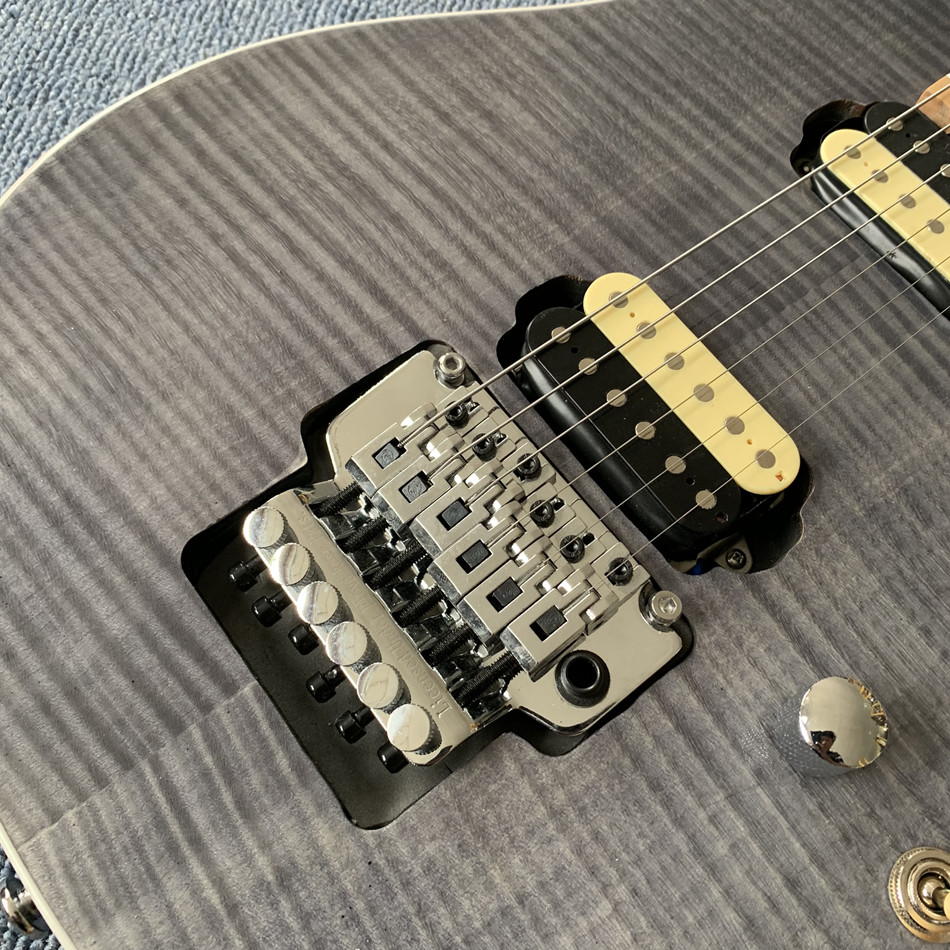 Custom Grand Electric Guitar Music Man MM Model In Grey Color