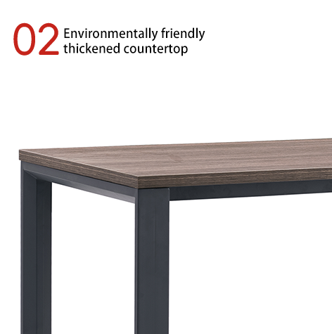 Light Industrial Style Office Reception Long Coffee Table, Simple And Practical Tea Cabinet, Storage And Multifunctional Tea Table