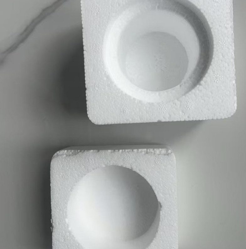 Furniture packaging set corner wholesale with hard high density eps foam corner set three sides of Polystyrene foam horn