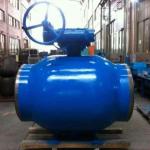 DN1200 Full Bore Ball Valve , Fully Welded Trunnion Ball Valve For Gas