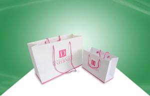 Wholesale White Paper Shopping Bag Packaging Boxes With Offset Printing from china suppliers