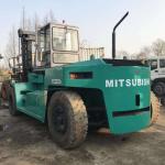 Japan Used Diesel Forklift 30ton Mitsubishi Forklift Fd300s with High Stages for