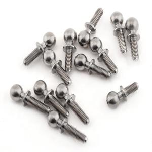 Wholesale M3 Custom Titanium Race Parts Alloy Ball Round Head Of Bolts For RC Kart from china suppliers