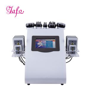 Wholesale HOT lipolaser 6 in 1 vacuum lipolaser rf cavitation slimming Weight Loss Machine with CE LF-322 from china suppliers