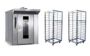 Wholesale 16 32 Tray Gas Rotary Oven Diesel Biscuit Cookie Oven Itlay Burner For Bakery from china suppliers