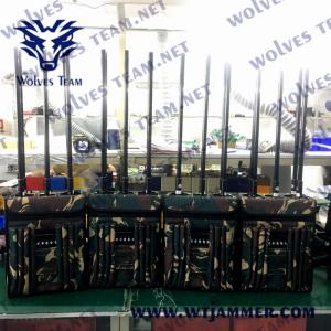 Wholesale 90W GPS WIFI 5.8G Drone Signal Jammer Military 920MHz 5 Bands from china suppliers