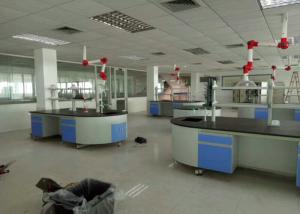 Wholesale Steel / Wood Frame School Lab Furniture Workbench Equipment With Silent Sliding Rail from china suppliers