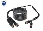 Waterproof Car Side View A/V System 4PIN Aviation Cable Male To Female