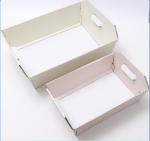 Paper folded tray, display tray Corrugated Paper Lamiante CCNB or coated paper