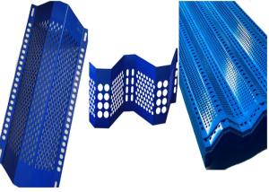 Wholesale Round Hole Polyester Fiber Windbreak Fence For Coal Mine Outdoor Protection Panel from china suppliers