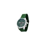 30ATM Waterproof Quartz Movement Wrist Watch Black / Green Blue Silicone Strap