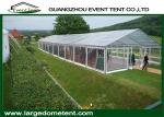 Classic Banquet Big Clear Roof Wedding Party Tents With Glass Wall
