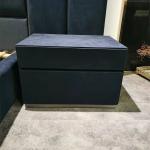 Bedroom Bedside Table With 2 Drawers Solid Wood Frame Luxury Modern Furnitures