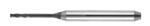 C10 2 Flute Milling Cutter 4mm-12mm Diamond Coated End Mills For Graphite