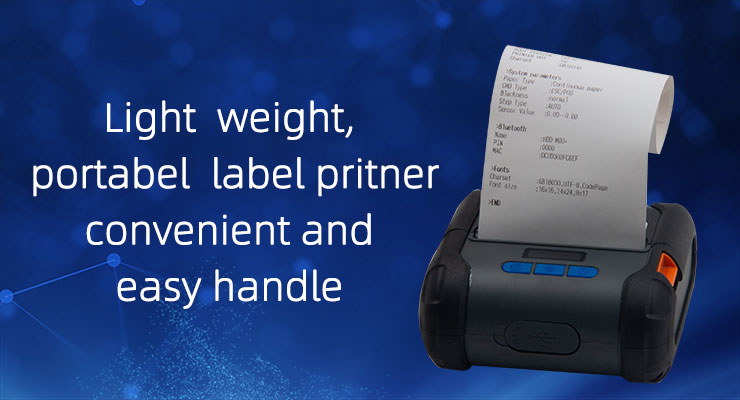 Good Partner HDD-M80 Portable POS Printer 80mm Max Paper Size for and Portable Printing