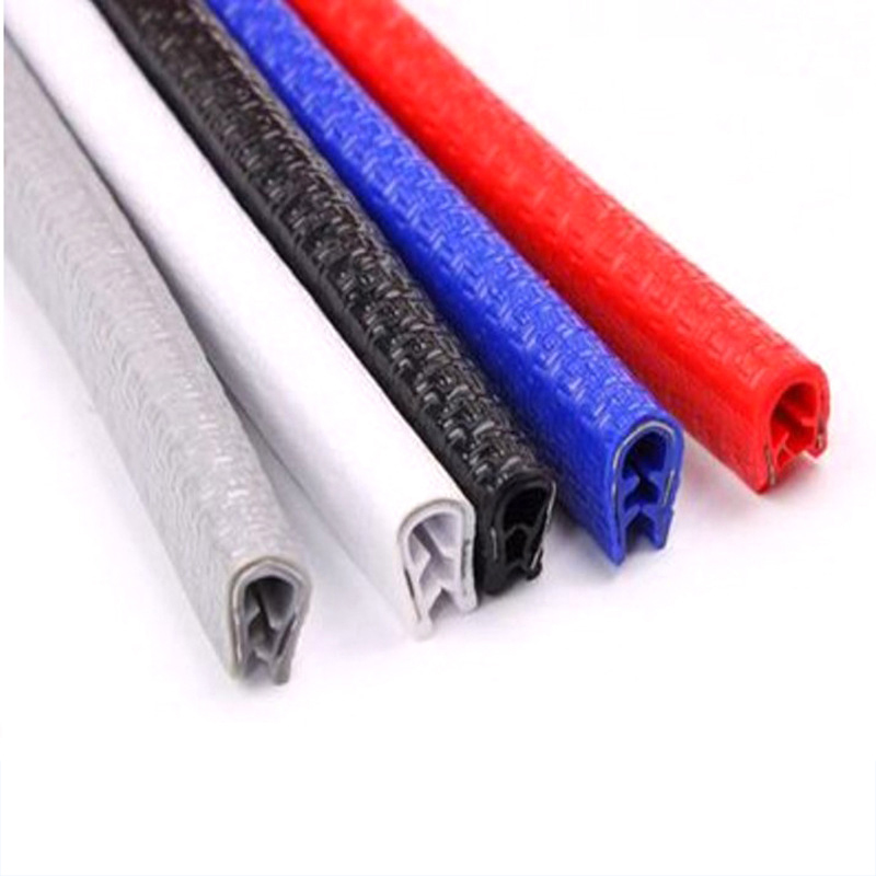 Silicone Vertical Bulb Trim Seal for Car Trunk Door Weatherstrip Repair by Customized