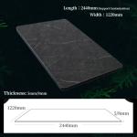 TV Background Marble Wall Panels Bamboo Charcoal Co-Extruded Wood Veneer