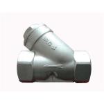 CF3M/201 Stock Thread End stainless Steel Y Strainer 200WOG NPT BSPT BSPP