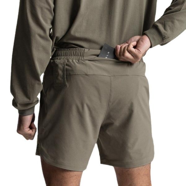 Colorful Drawstring Shorts Men Quick Dry Gym Sport Fitness Jogging Polyester