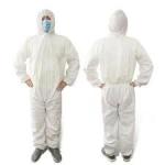 Non Woven Personal Medical Protective Coverall Dust Proof Disposable