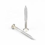 100% QC Tested Woodworking 410 Stainless Steel Wood Deck Screw 50mm Countersunk